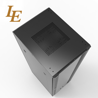 Max Load 800kg Server Rack Cabinet Easy Assembly Optional Casters For High Capacity