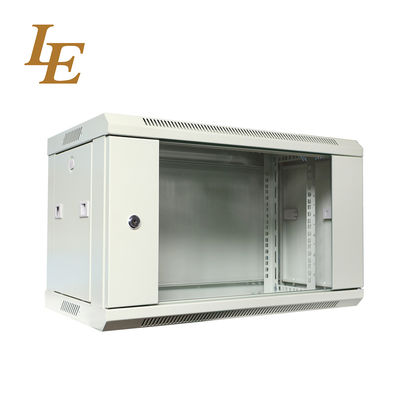 19 Inch Wall Mounted Rack Enclosure RAL7035 Grey RAL9004 Black 4U 6U 9U 12U Metal Cabinet 600mm Width 450mm/600mm Depth