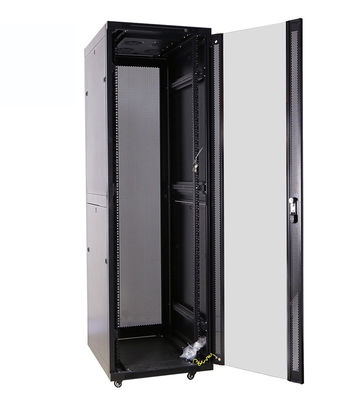 Floor Standing Network Cabinet 18U-47U 600mm 800mm Width CE Standard Compliance 800kg Static Loading Capacity