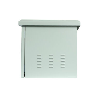 42U Network Server Rack Featuring Ventilated Panels and Cable Management System for Organized Network Infrastructure