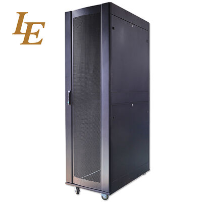 42u Rack Mount Network Server Cabinet 600mm, Server Rack with Arc Shaped Meshed Door,In stock network cabinets