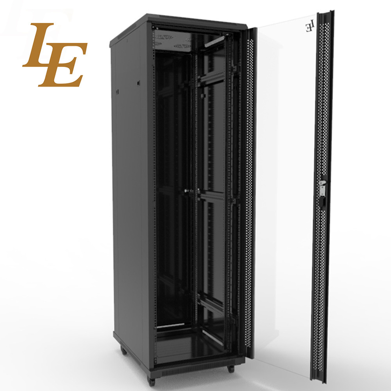 42U Network Server Rack Cabinet 800*1100 Floor Standing With High Loading Capacity