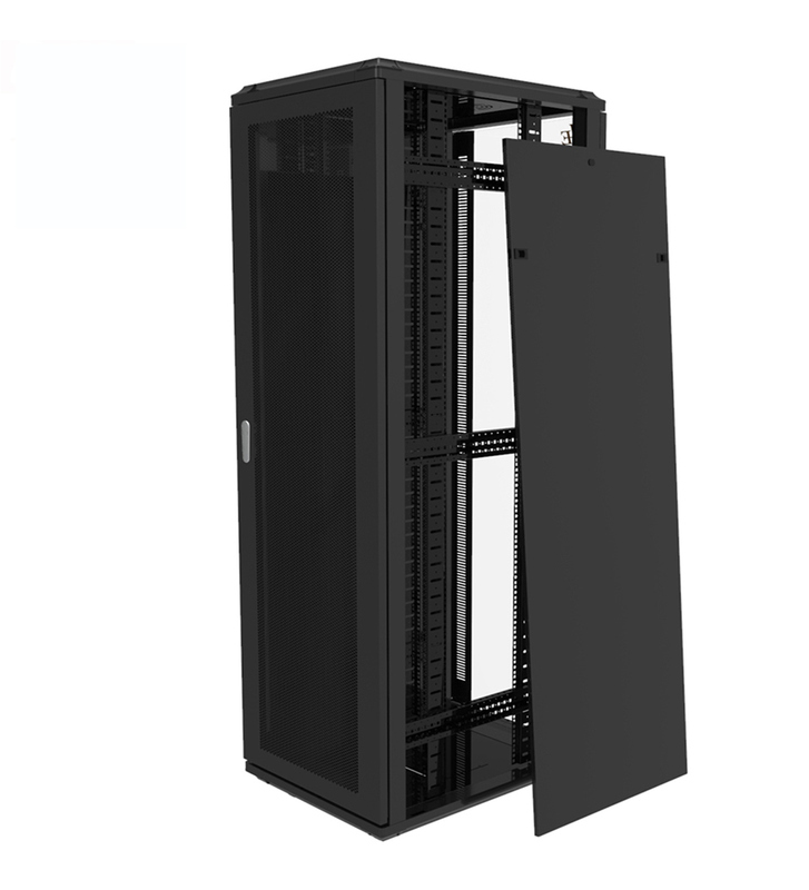 Versatile Storage Solution 2mm Mounting Profile Server Rack PDU with Steel Back Door and JC01 Lock