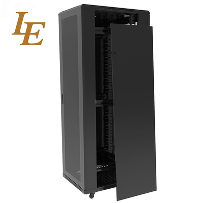 Acciaio laminato a freddo 42U Server Rack Mount Network Equipment 19 pollici