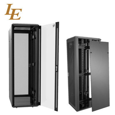 19 pollici 18U Aluminum Frame Server Rack Network Cabinet Con Porta Aventilata