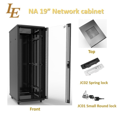 SPCC Acciaio laminato a freddo 42u Server Rack Cabinet Network Cabinet Ip20