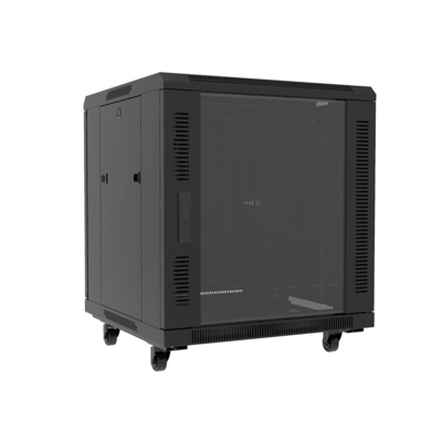 12u 600*600 Server Rack Network Cabinet Ip20 Cold Rolled Steel Material Cabinet (Cassetto di materiale in acciaio laminato a freddo)