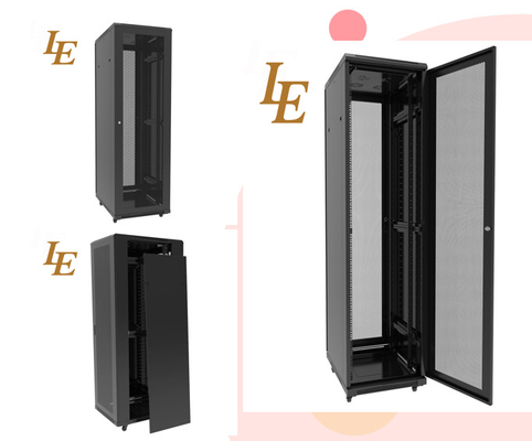 NC Acciaio laminato a freddo 42U Servitore Rack Montatura attrezzature di rete 19 pollici