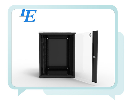 Rete informatica in acciaio laminato a freddo Rack Armadi montati a parete Larghezza 600 mm