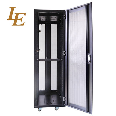 Servizio Rack Cabinet 42U 19 pollici Pavimento Standing Network Rack Cabinet con più opzioni di profondità e trattamento superficiale durevole