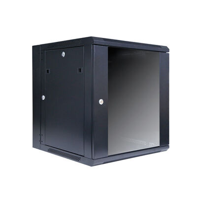 LE 4U Montaggio a parete Server Rack Cabinet 19 Inch Network Cabinet IEC297-2 SPCC Acciaio laminato a freddo Sezione singola Cornice saldata IP20
