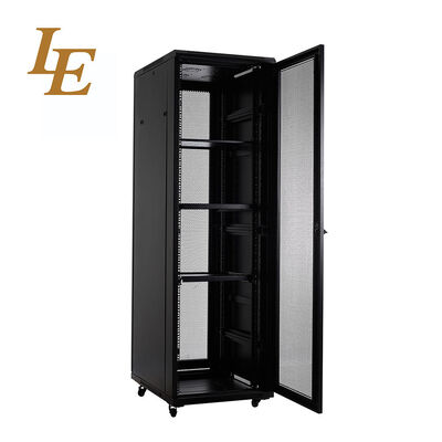 Armadio Rack per Server da 42U da 19 pollici, Rete, Data Center, Acciaio Laminato a Freddo SPCC, Porta in Vetro Temperato, IEC297-2 IP20