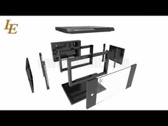 WD2-19 Inch 4U - 27U Rack montato a parete / Armadio server montato a parete