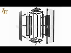 EA-18U - 47U 19 Armadi per apparecchiature dati con telaio in alluminio, rack server mobile
