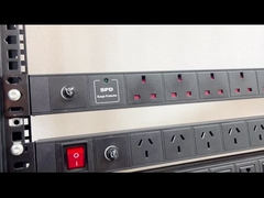 8 Way 19' PDU Aluminum Server Rack Cabinet Con Switch